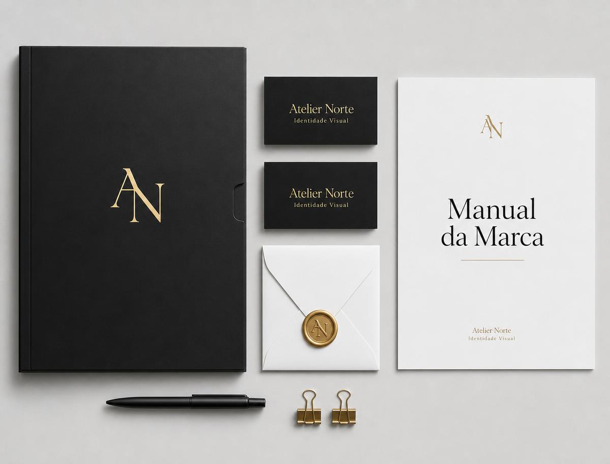Identidade visual premium