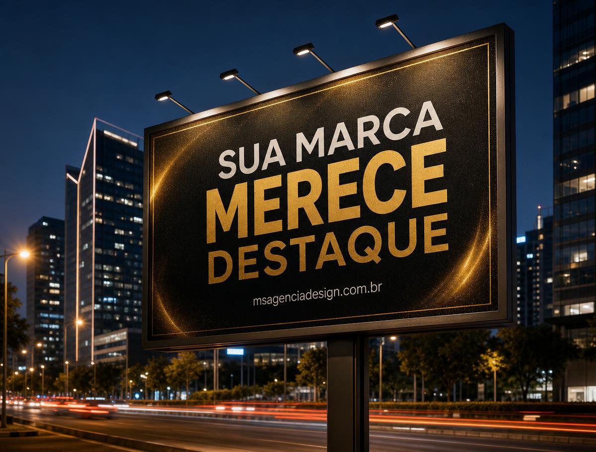 Campanha outdoor e fachada